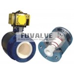 Ceramic valve for Powder Pneumatic Conveying